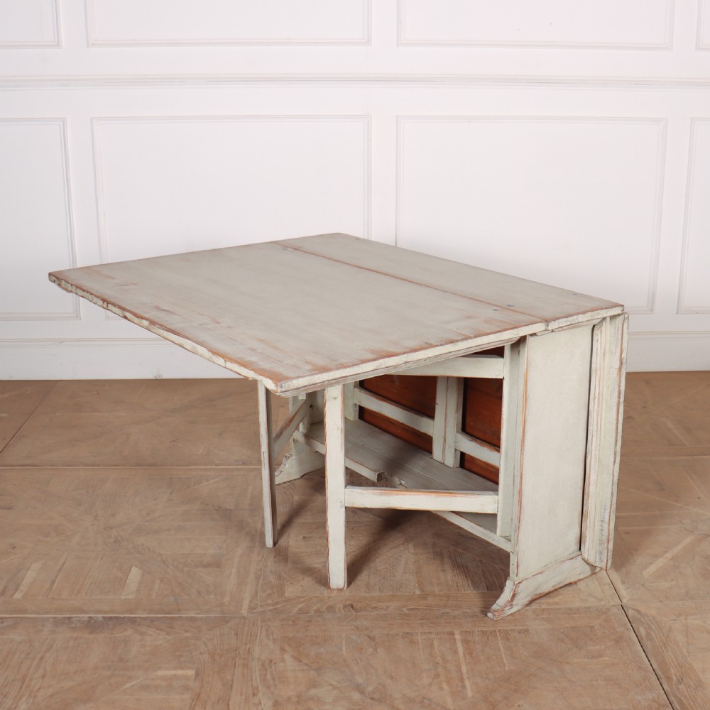 Swedish Painted Dining Table View XII