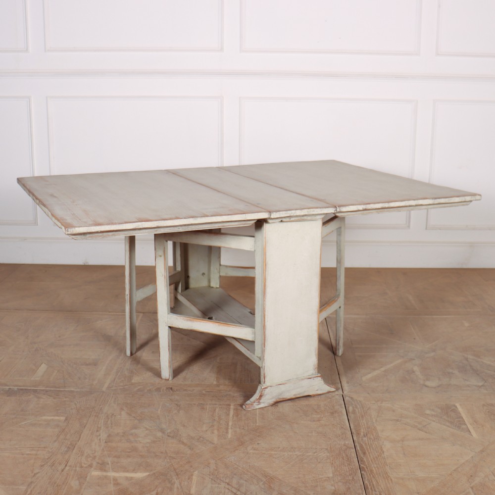 Swedish Painted Dining Table View XIII