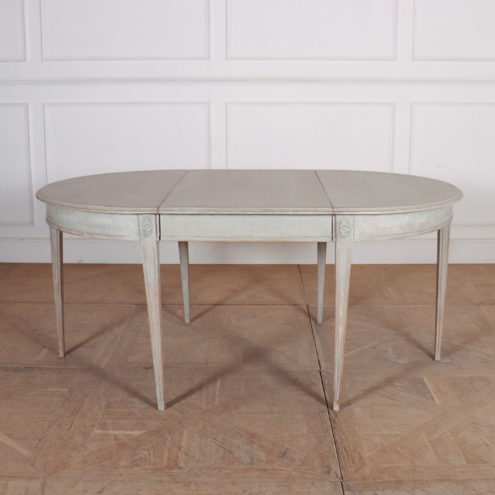 Swedish Extending Dining Table View VII