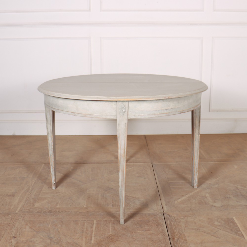 Swedish Extending Dining Table View IX