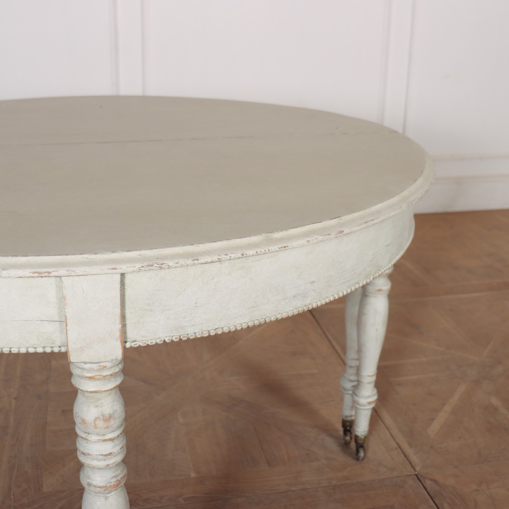 Swedish Extending Dining Table View IX