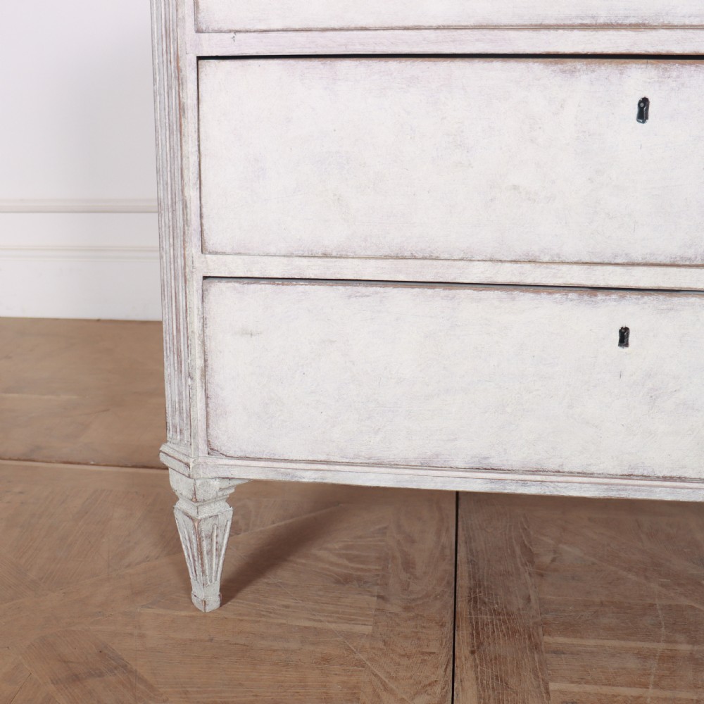 Pair of Swedish Painted Commodes View V
