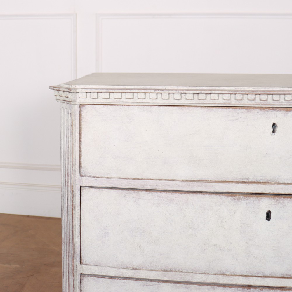 Pair of Swedish Painted Commodes View VI