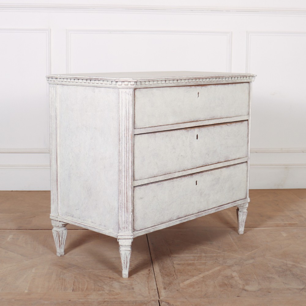 Pair of Swedish Painted Commodes View VIII