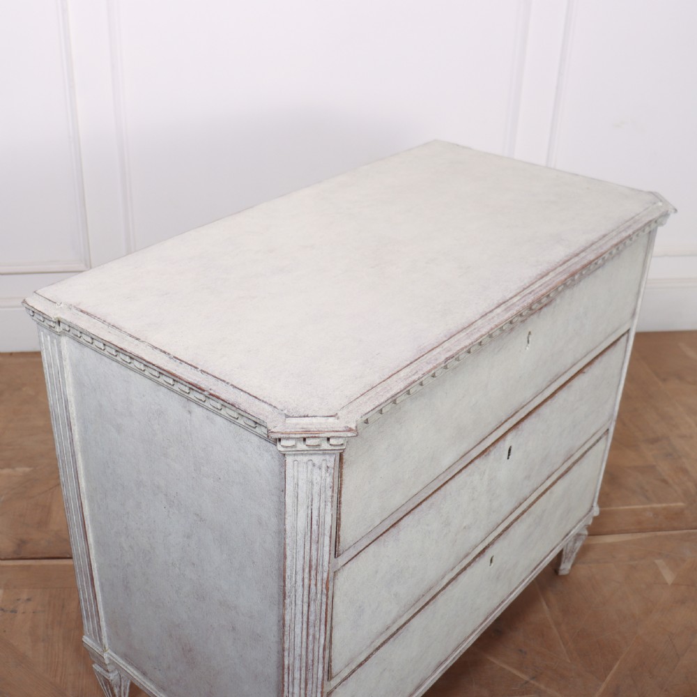 Pair of Swedish Painted Commodes View IX