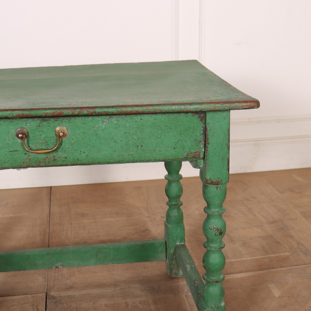 18th Century Painted Lamp Table View II