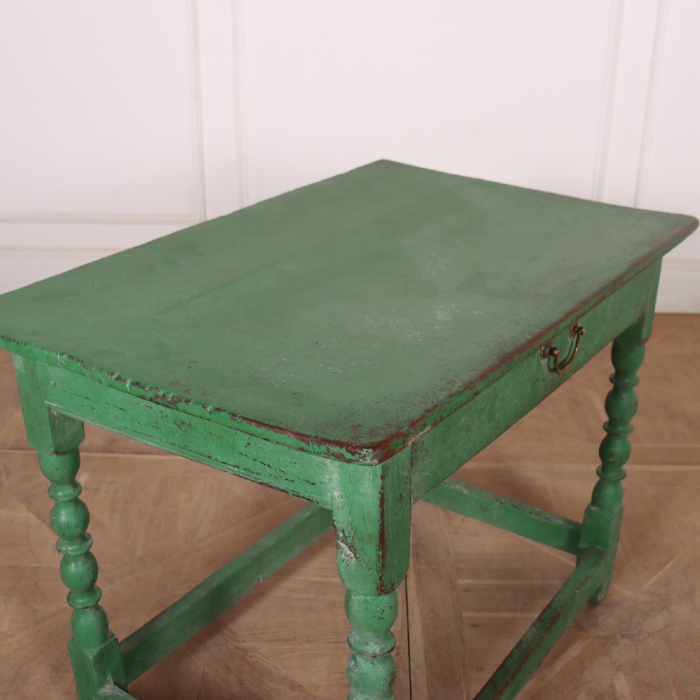 18th Century Painted Lamp Table View VI