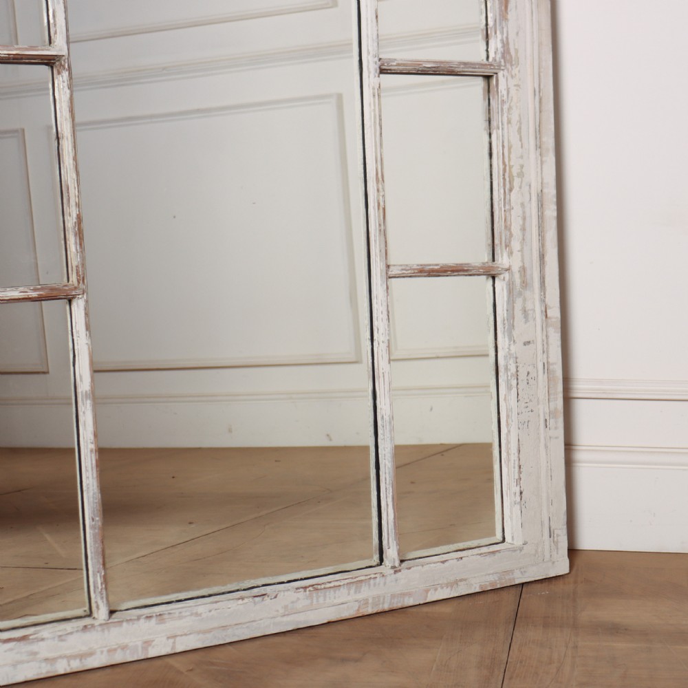 English Painted Window Mirror View IV