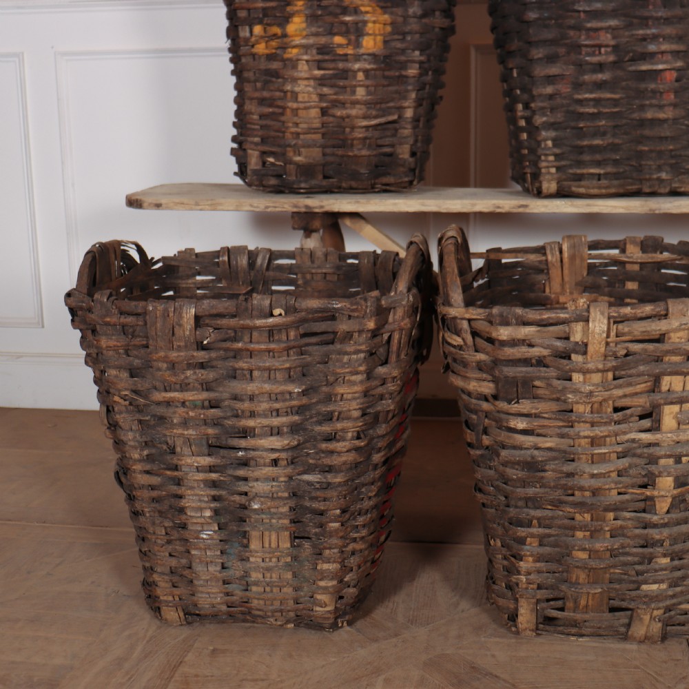 French Grape Picking Baskets View II