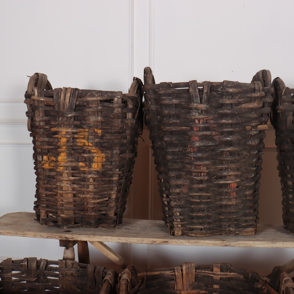 French Grape Picking Baskets View V