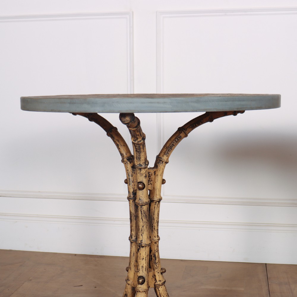 Pair of French Bistro Tables View II