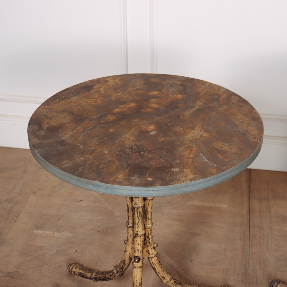 Pair of French Bistro Tables View V