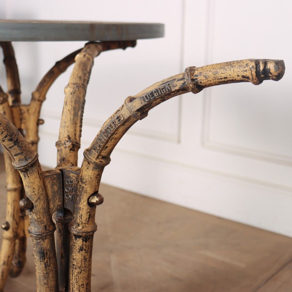 Pair of French Bistro Tables View VIII