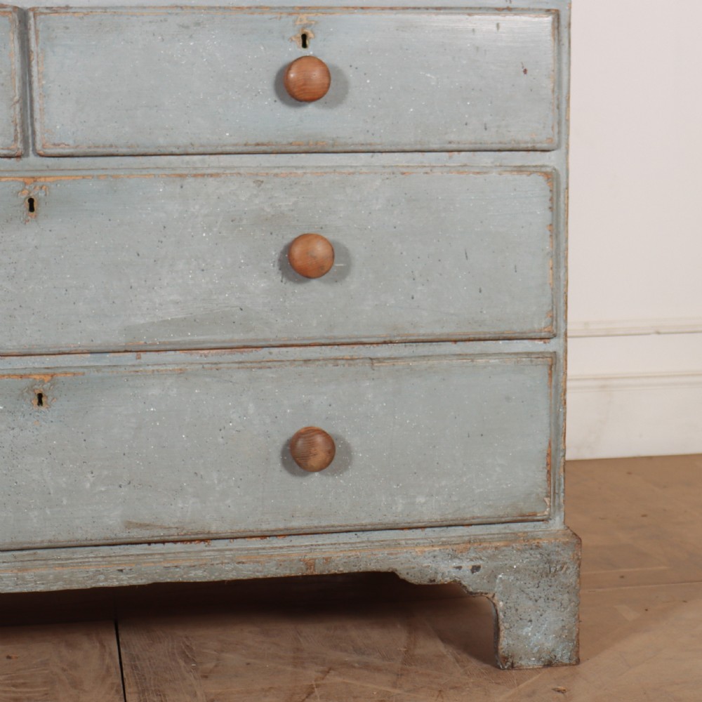 Scottish Painted Linen Cupboard View III