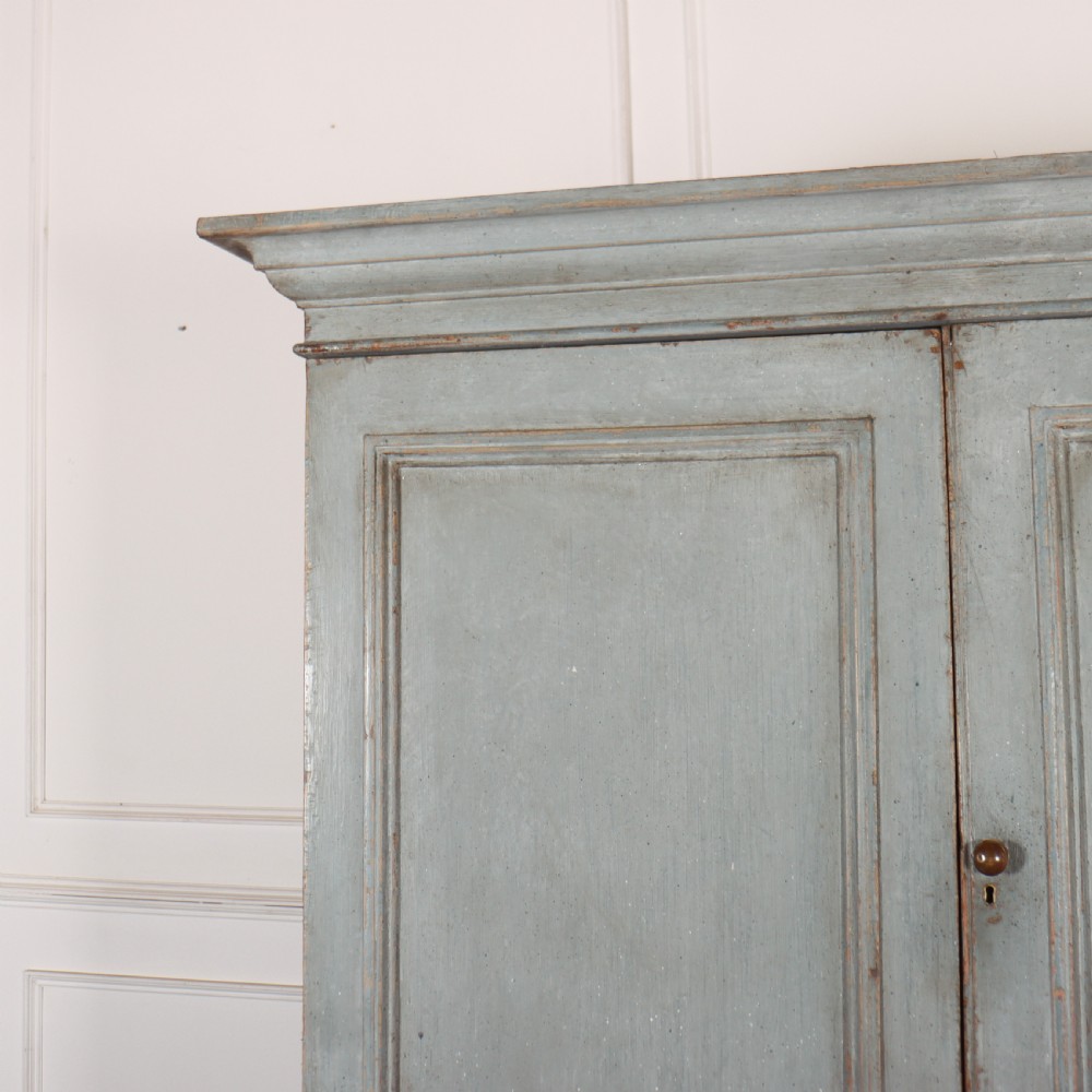 Scottish Painted Linen Cupboard View VI