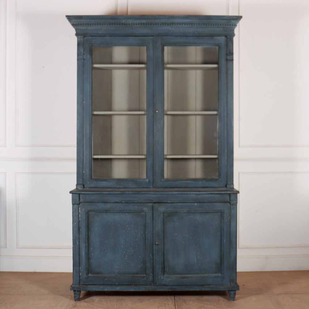 Pair of French Glazed Bookcases View II