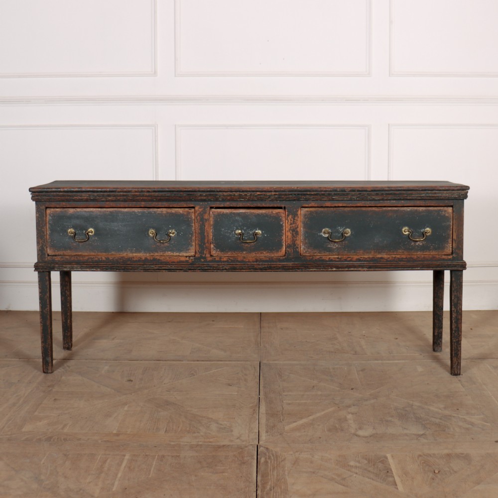 18th Century Painted Dresser Base