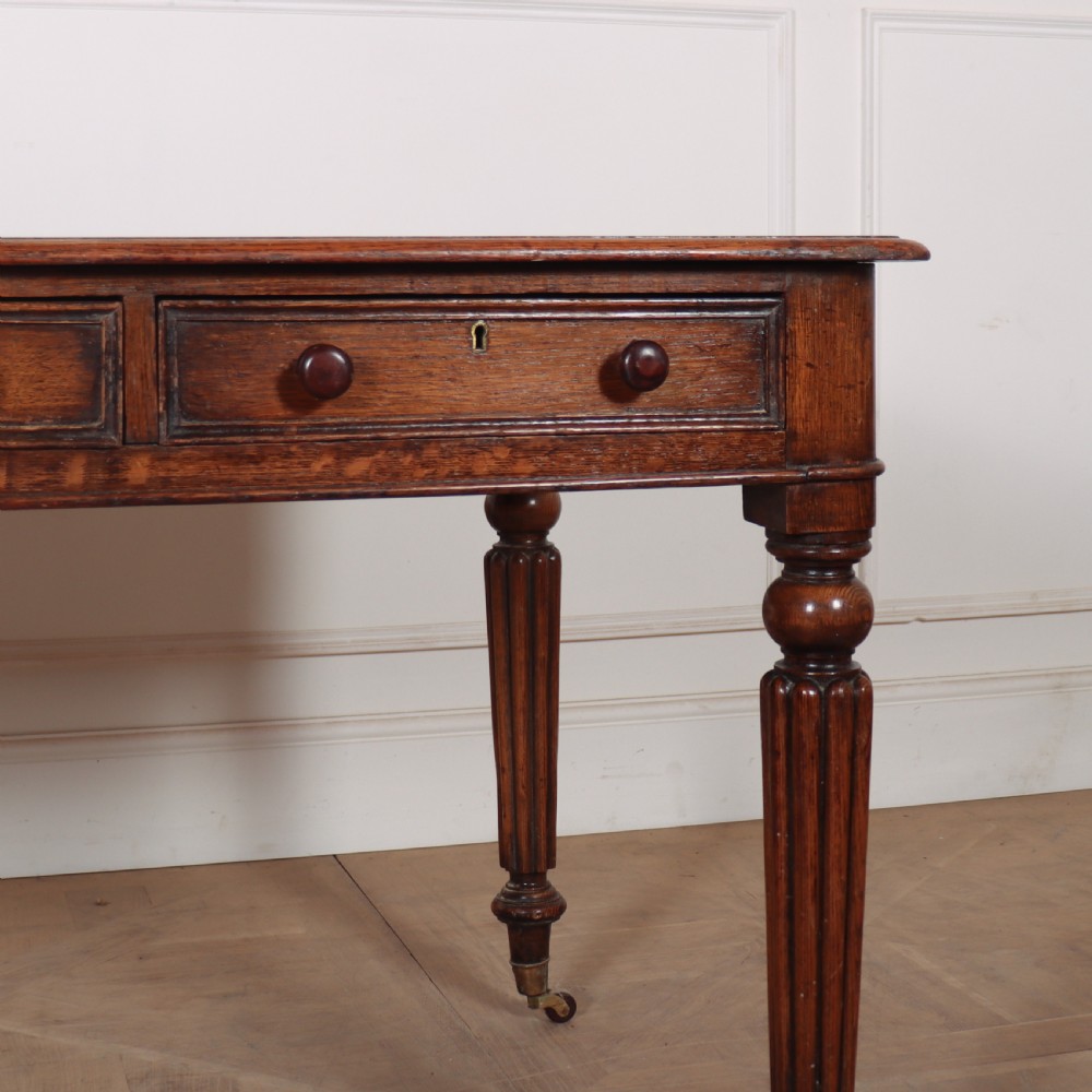 English Oak Writing Desk View V
