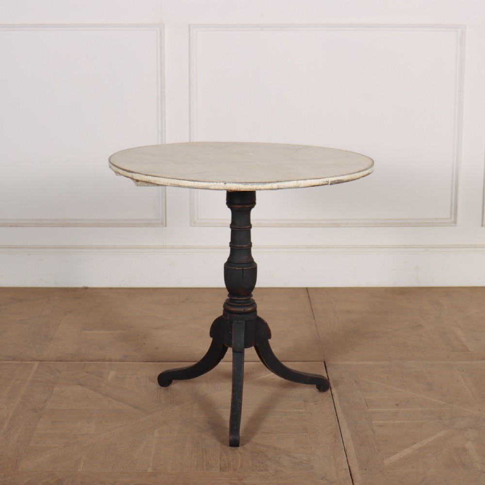 Painted Swedish Side Table