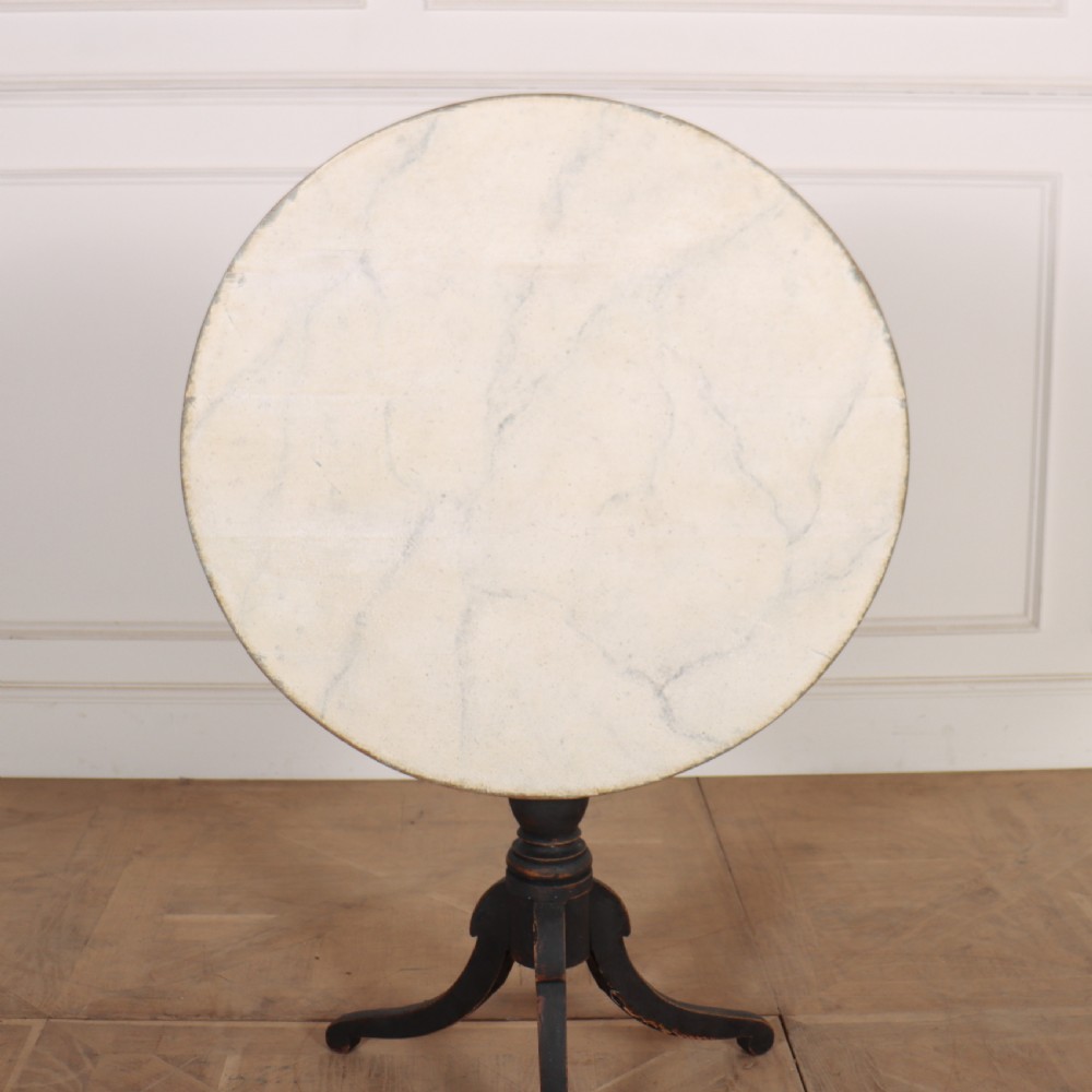 Painted Swedish Side Table View IV