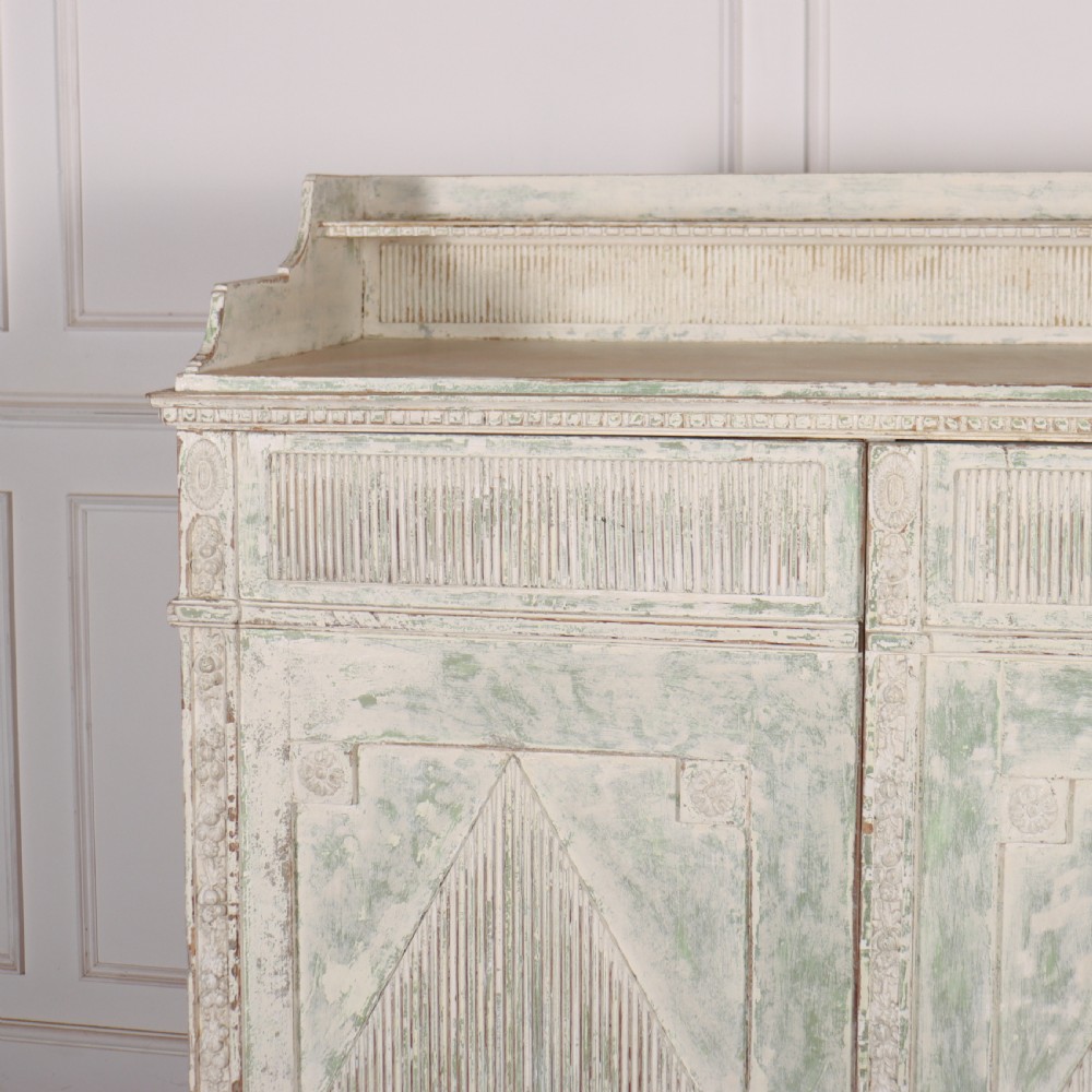18th Century Swedish Linen Cupboard View II