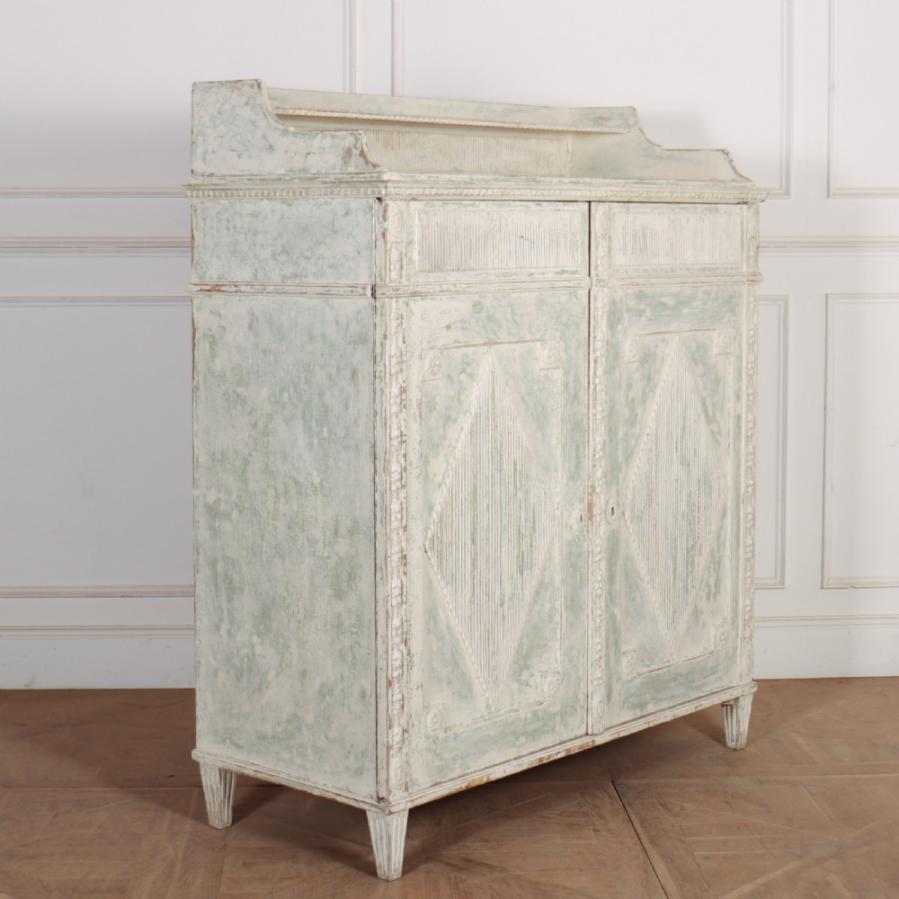 18th Century Swedish Linen Cupboard View X