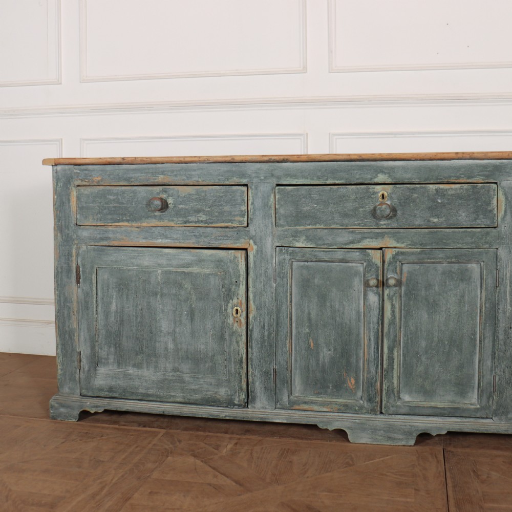 English Painted Dresser Base View II