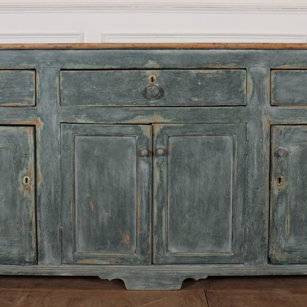 English Painted Dresser Base View III