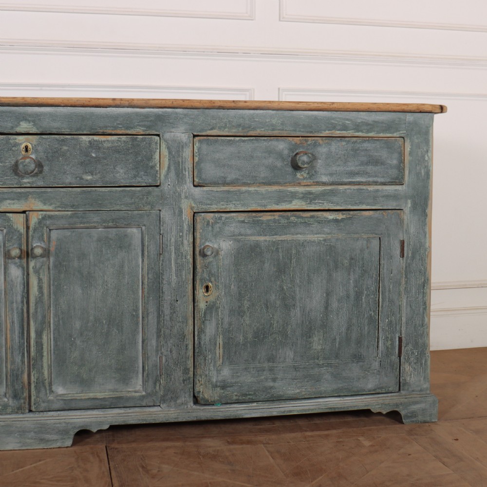 English Painted Dresser Base View IV