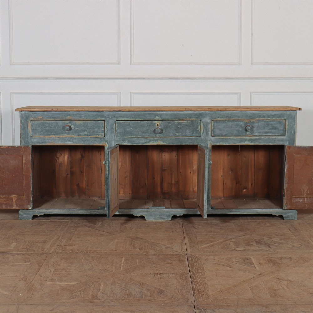 English Painted Dresser Base View V