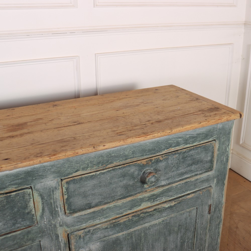 English Painted Dresser Base View VII