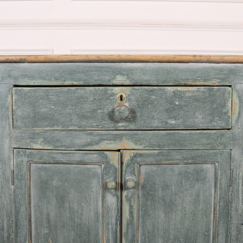 English Painted Dresser Base View VIII
