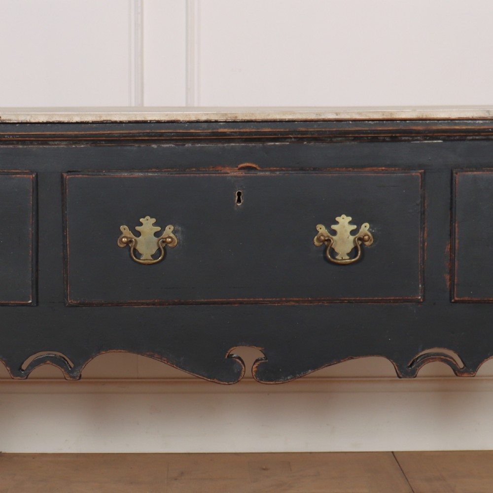 18th Century English Painted Dresser Base View III