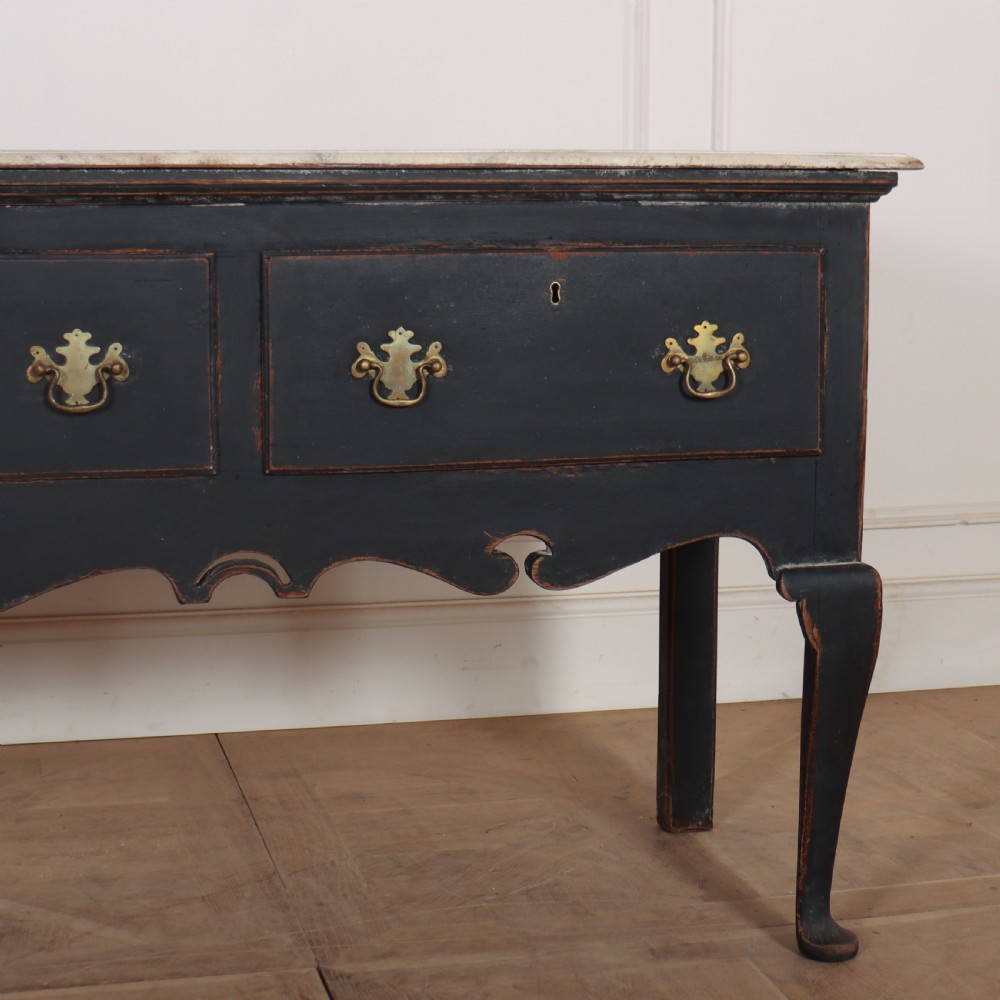 18th Century English Painted Dresser Base View IV