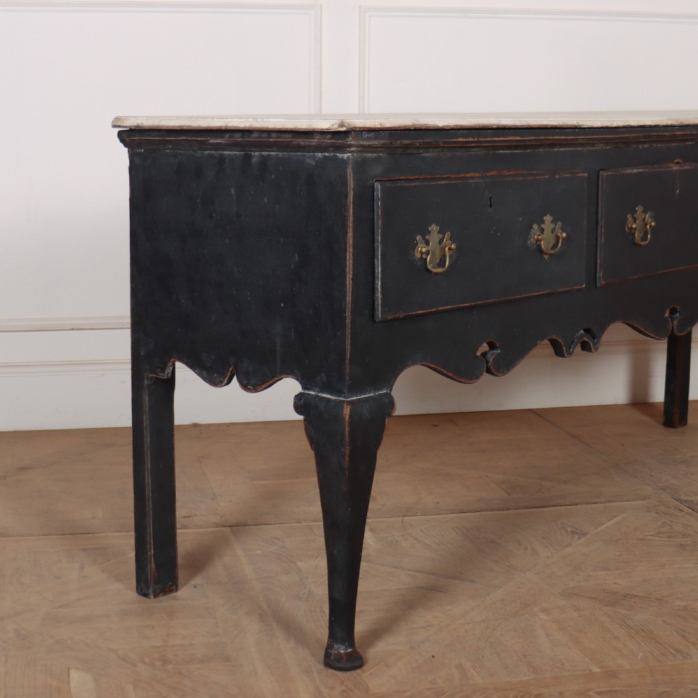 18th Century English Painted Dresser Base View V