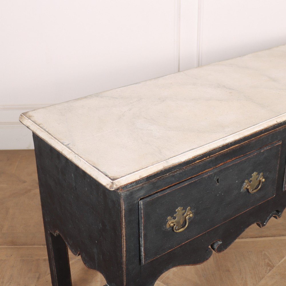 18th Century English Painted Dresser Base View VI