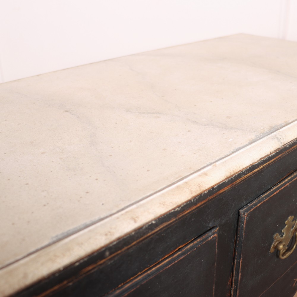 18th Century English Painted Dresser Base View VIII