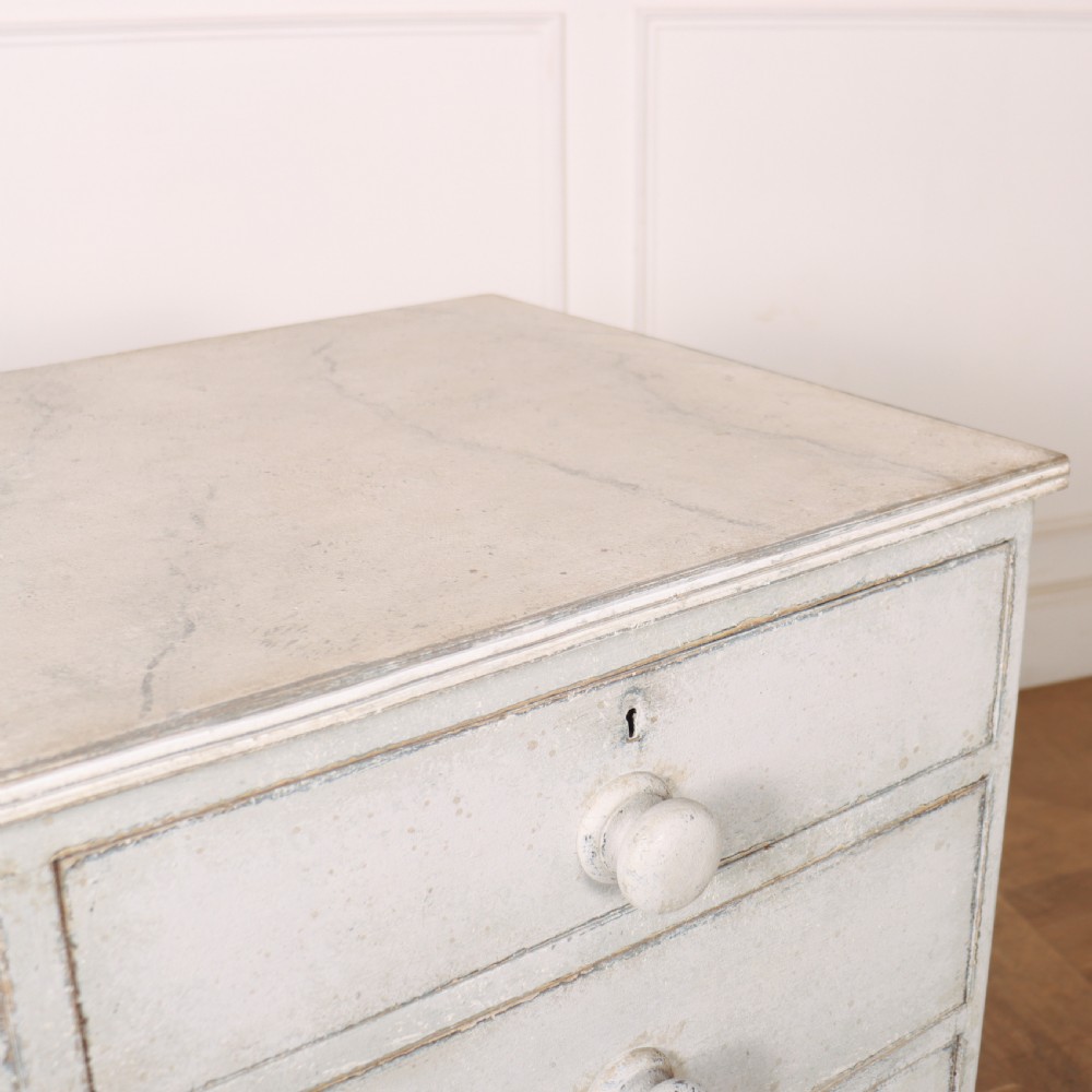 Pair of English Painted Chest of Drawers View IX