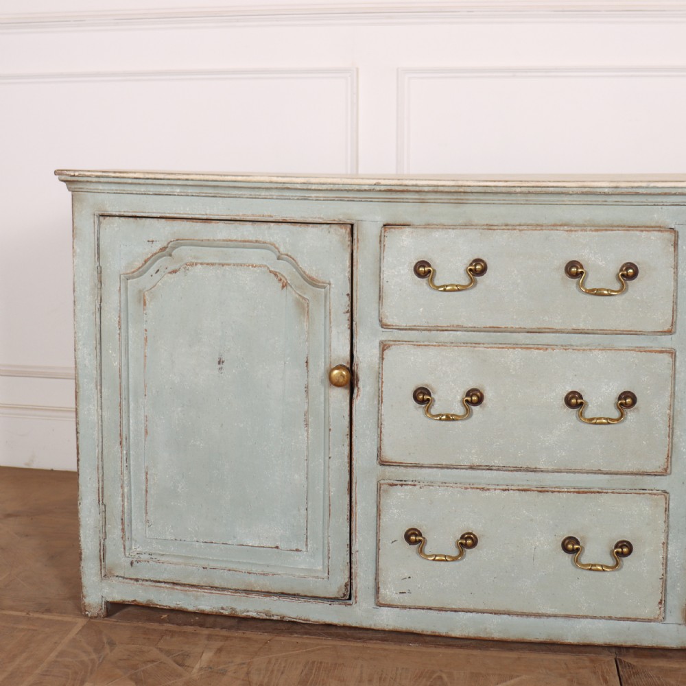 18th Century Painted Dresser Base View II