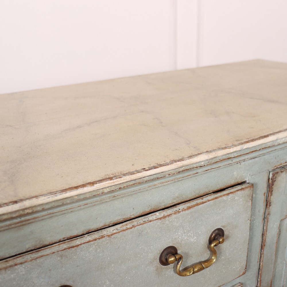 18th Century Painted Dresser Base View VIII