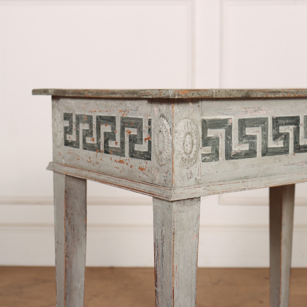 Pair of Swedish Painted Side Tables View IV