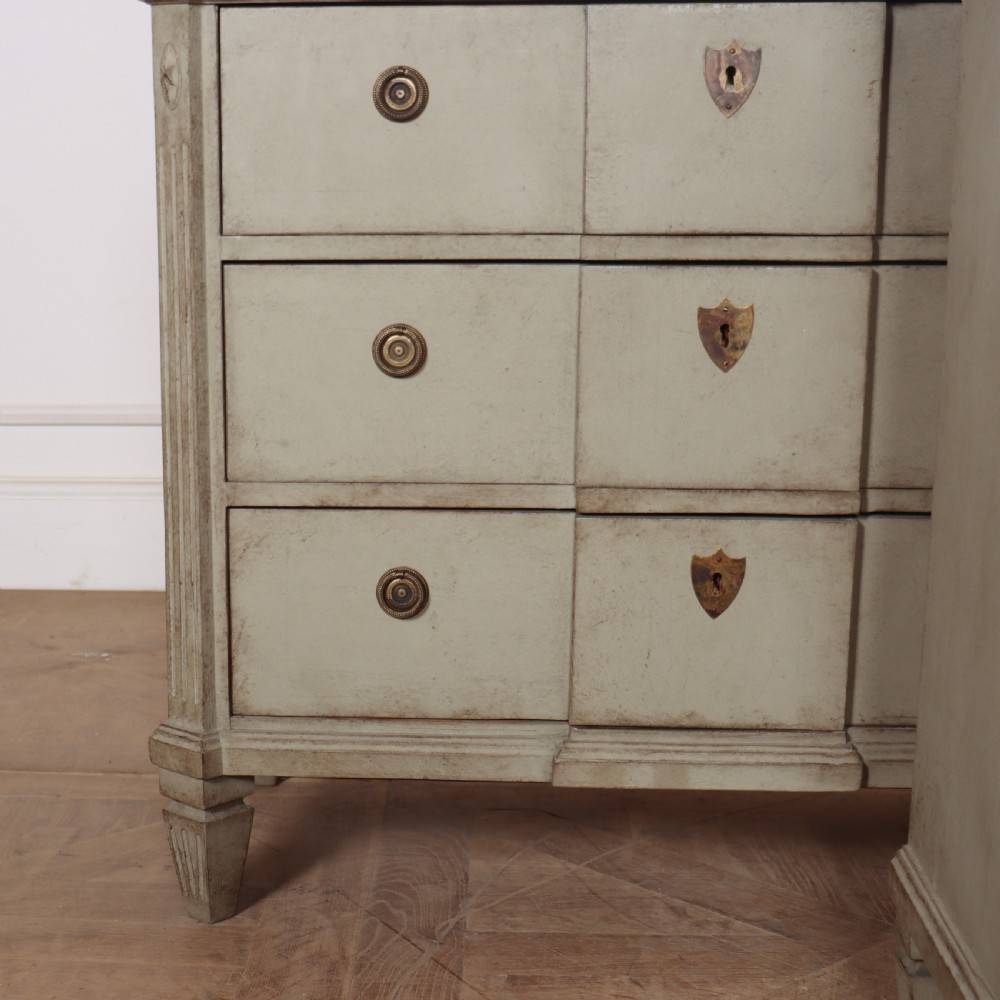 Pair of Swedish Breakfront Commodes View VII