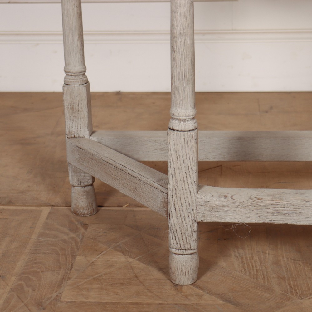 Bleached Oak Console Table View III