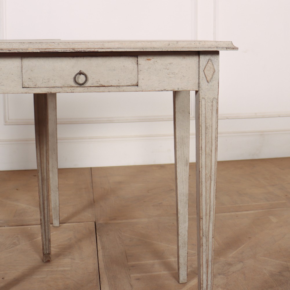 Pair of Swedish Painted Lamp Tables View III