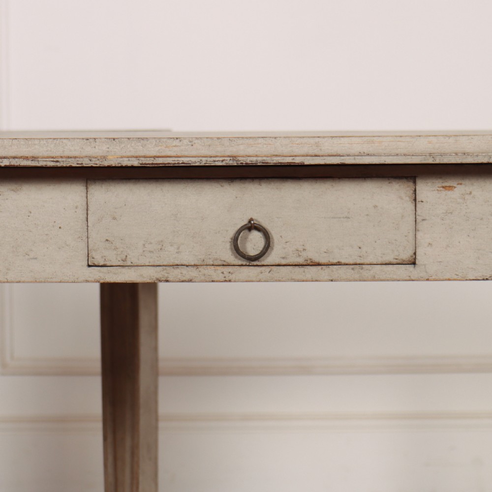 Pair of Swedish Painted Lamp Tables View IV