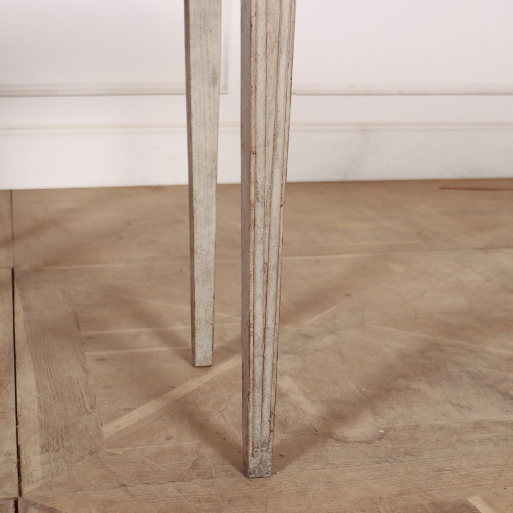 Pair of Swedish Painted Lamp Tables View VI