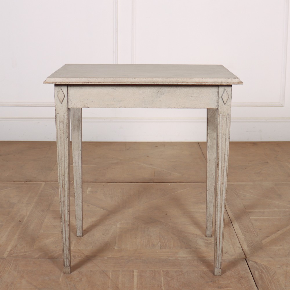 Pair of Swedish Painted Lamp Tables View IX