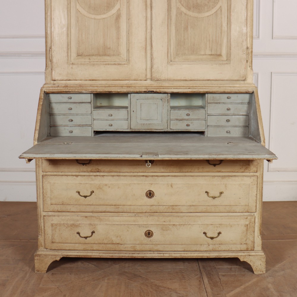 18th Century Swedish Bureau Bookcase View III