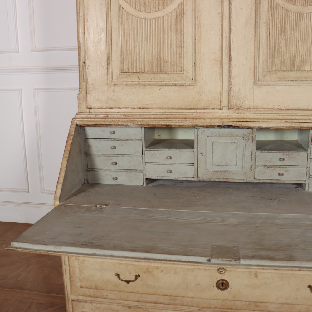 18th Century Swedish Bureau Bookcase View IV