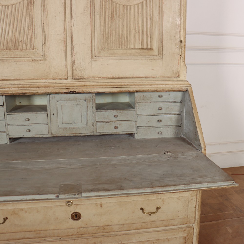 18th Century Swedish Bureau Bookcase View VII